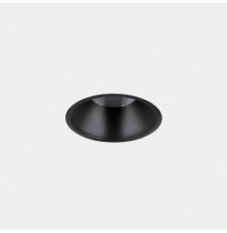 LedsC4 - Downlight Play Deco Symmetrical Round Fixed Trimless 10.5 3000K CRI 90 7.7° PHASE CUT Sin marco/negro IN IP20 / OUT IP5