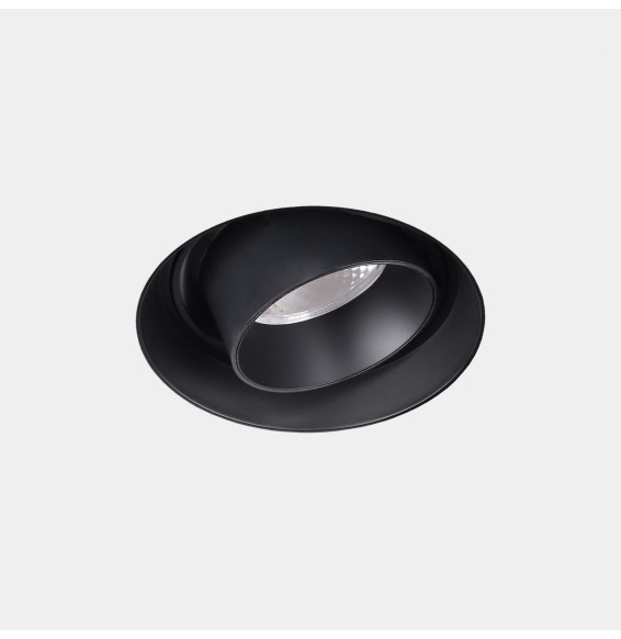 LedsC4 - Downlight Play Snoot Round Adjustable Trimless 8.5 2700K CRI 90 7.5° negro IN IP20 / OUT IP23 485lm
