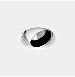 LedsC4 - Downlight Play Snoot Round Adjustable 10.5 4000K CRI 90 7.5° ON-OFF blanco IN IP20 / OUT IP23 557lm