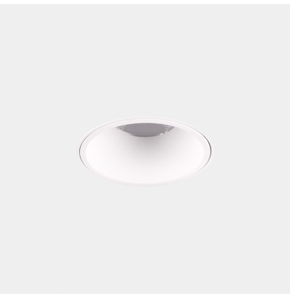 LedsC4 - Downlight Play Deco Symmetrical Round Fixed Trimless 10.5 3000K CRI 90 7.7° DALI-2/PUSH Sin marco/blanco IN IP20 / OUT 