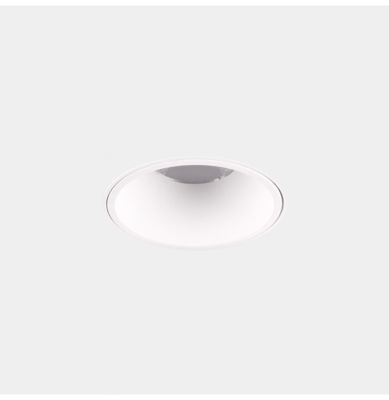 LedsC4 - Downlight Play Deco Symmetrical Round Fixed Trimless 10.5 3000K CRI 90 7.7° ON-OFF Sin marco/blanco IN IP20 / OUT IP54 