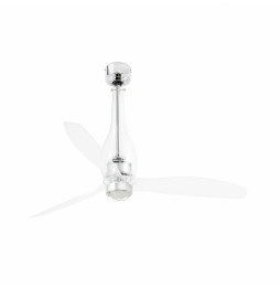 FARO - Ventilador ETERFAN 1280mm cristal boro silicato 17W 3000K