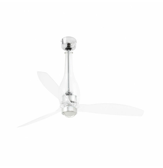 FARO - Ventilador ETERFAN 1280mm cristal boro silicato 17W 3000K
