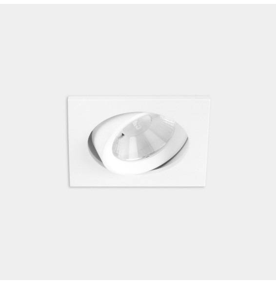 LedsC4 - Downlight Play Flat Square Adjustable 10.5 2700K CRI 90 8° DALI-2/PUSH blanco IN IP20 / OUT IP23 511lm