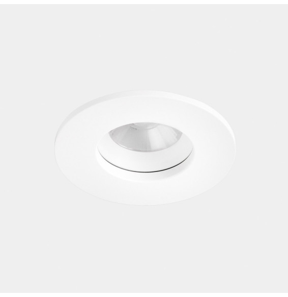 LedsC4 - Downlight Play IP65 Round Fixed 10.5 4000K CRI 90 8° PHASE CUT blanco IN IP20 / OUT IP65 587lm