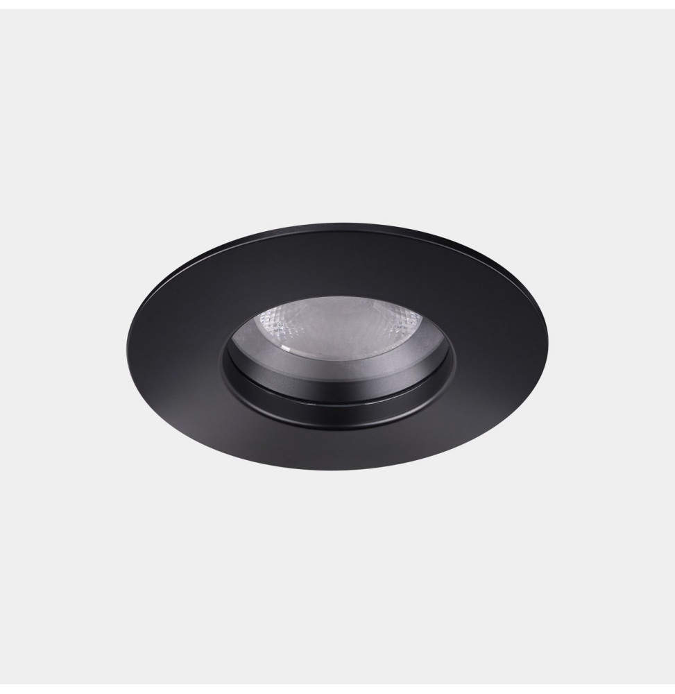 LedsC4 - Downlight Play IP65 Round Fixed 10.5 2700K CRI 90 8° ON-OFF negro IN IP20 / OUT IP65 511lm LedsC4 - Downlight Play IP65 Round Fixed 10.5 2700K CRI 90 8° ON-OFF negro IN IP20 / OUT IP65 511lm