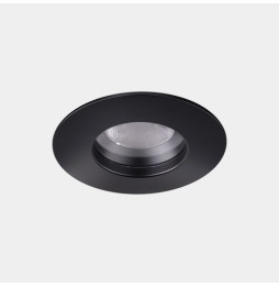 LedsC4 - Downlight Play IP65 Round Fixed 10.5 2700K CRI 90 8° PHASE CUT negro IN IP20 / OUT IP65 511lm