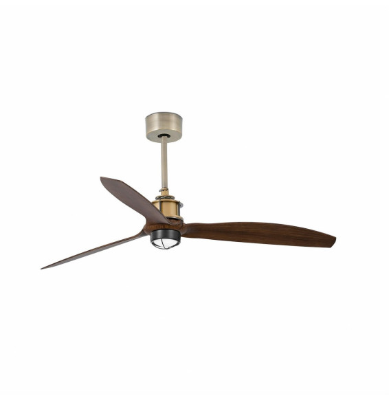 FARO - Ventilador JUST FAN 1280mm oro viejo 3 palas 17W 3000K