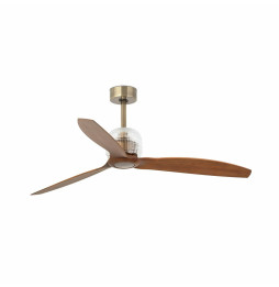FARO - Ventilador DECO FAN 1280mm oro viejo 3 palas