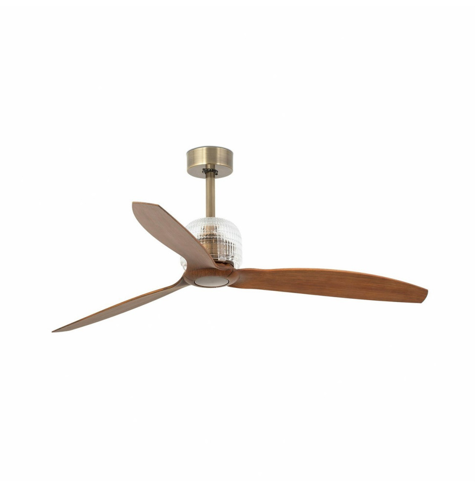 FARO - Ventilador DECO FAN 1280mm oro viejo 3 palas