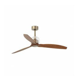FARO - Ventilador DECO FAN 1280mm oro viejo 3 palas