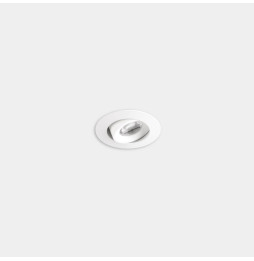 LedsC4 - Downlight Play Flat Mini Round Adjustable 2.9 3000K CRI 80 7.2° DALI-2 blanco IN IP20 / OUT IP23 116lm