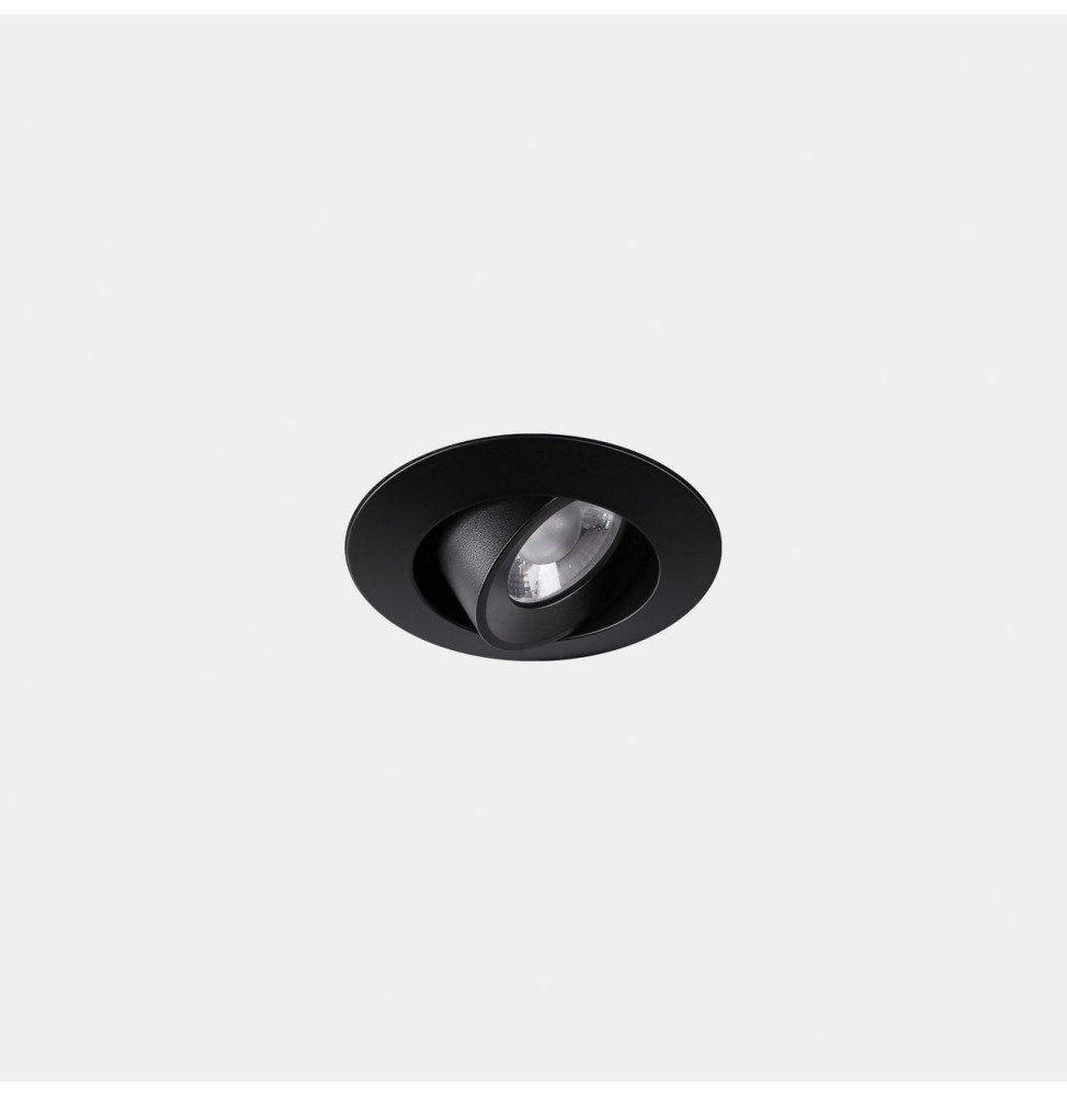 LedsC4 - Downlight Play Flat Mini Round Adjustable 2.9 2700K CRI 80 7.2° DALI-2 negro IN IP20 / OUT IP23 116lm LedsC4 - Downlight Play Flat Mini Round Adjustable 2.9 2700K CRI 80 7.2° DALI-2 negro IN IP20 / OUT IP23 116lm