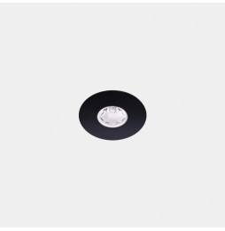 LedsC4 - Downlight Play Flat Mini Round Fixed 4.4 3000K CRI 80 28.3° DALI-2 negro IN IP20 / OUT IP54 347lm