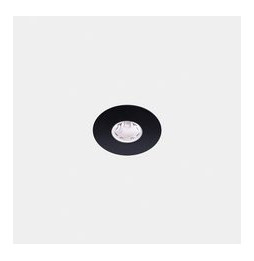 LedsC4 - Downlight Play Flat Mini Round Fixed 4.4 2700K CRI 80 28.2° DALI-2 negro IN IP20 / OUT IP54 347lm