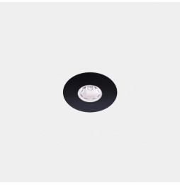 LedsC4 - Downlight Play Flat Mini Round Fixed 2.9 4000K CRI 80 7.2° DALI-2 negro IN IP20 / OUT IP54 116lm