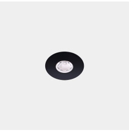LedsC4 - Downlight Play Flat Mini Round Fixed 4.4 2700K CRI 80 46.7° DALI-2 negro IN IP20 / OUT IP54 333lm