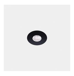 LedsC4 - Downlight Play Flat Mini Round Fixed 4.4 2700K CRI 80 46.7° DALI-2 negro IN IP20 / OUT IP54 333lm