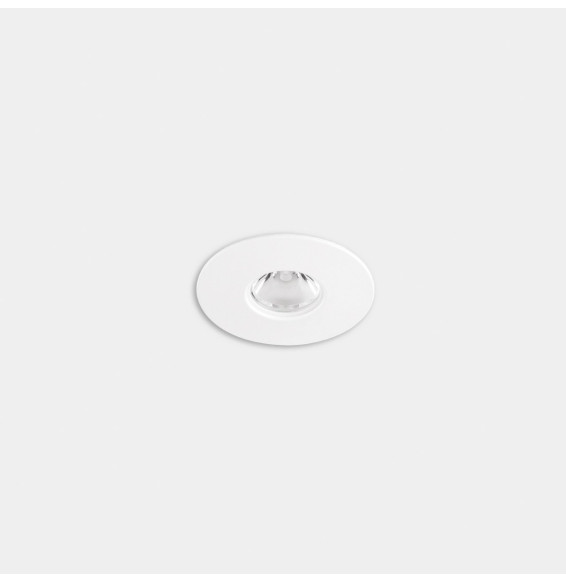 LedsC4 - Downlight Play Flat Mini Round Fixed 2.9 3000K CRI 80 7.2° DALI-2 blanco IN IP20 / OUT IP54 116lm