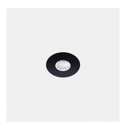LedsC4 - Downlight Play Flat Mini Round Fixed 2.9 3000K CRI 80 7.2° DALI-2 negro IN IP20 / OUT IP54 116lm