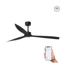 FARO - Ventilador JUST FAN XL diámetro 1780mm negro palas negras S/R