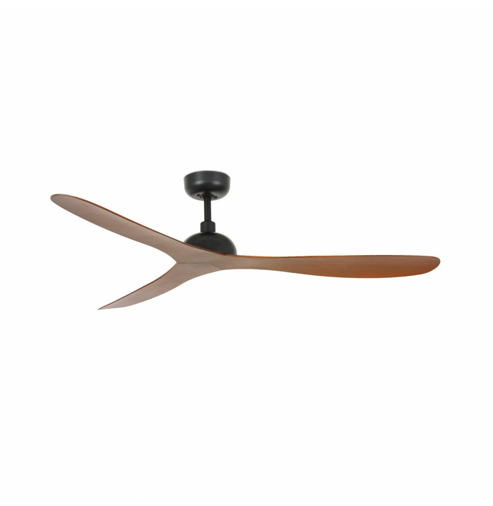FARO - Ventilador GOTLAND diámetro 1320mm negro 3 palas madera