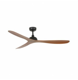 FARO - Ventilador GOTLAND diámetro 1320mm negro 3 palas madera