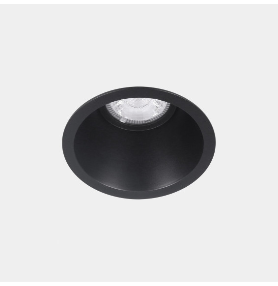 LedsC4 - Downlight Lite diámetro 105mm 8.4 4000K CRI 80 30.2° PHASE CUT negro IN IP20 / OUT IP54 656lm