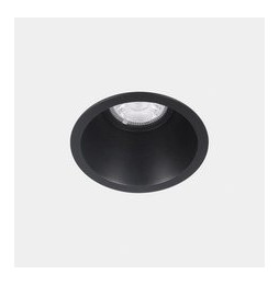 LedsC4 - Downlight Lite diámetro 105mm 8.4 2700K CRI 80 30.2° ON-OFF negro IN IP20 / OUT IP54 595lm
