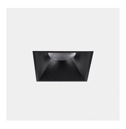 LedsC4 - Downlight Play Deco Symmetrical Square Fixed Trimless 10.5 3000K CRI 90 7.7° DALI-2/PUSH Sin marco/negro IN IP20 / OUT 
