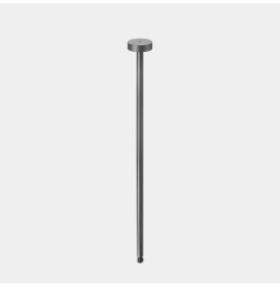 LedsC4 - Farola IP66 Orbit 2,3m cubierta de orificio pequeño LED 24 SW 2700-3200-4000K ON-OFF gris 1489lm