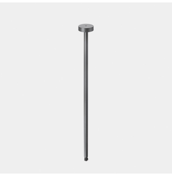 LedsC4 - Farola IP66 Orbit 2,3m cubierta de orificio pequeño LED 24 SW 2700-3200-4000K ON-OFF gris 1489lm