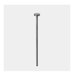 LedsC4 - Farola IP66 Orbit 2,3m cubierta de orificio pequeño LED 24 SW 2700-3200-4000K ON-OFF gris 1489lm