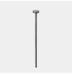 LedsC4 - Farola IP66 Orbit 2,3m cubierta LED 24 SW 2700-3200-4000K ON-OFF marrón 1485lm