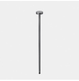 LedsC4 - Farola IP66 Orbit 2,3m cubierta de orificio pequeño LED 24 SW 2700-3200-4000K ON-OFF negro 1489lm