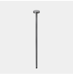 LedsC4 - Farola IP66 Orbit 2,3m cubierta LED 24 SW 2700-3200-4000K ON-OFF gris 1485lm