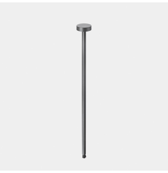 LedsC4 - Farola IP66 Orbit 2,3m cubierta LED 24 SW 2700-3200-4000K ON-OFF gris 1485lm