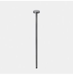 LedsC4 - Farola IP66 Orbit 2,3m cubierta LED 24 SW 2700-3200-4000K ON-OFF negro 1485lm