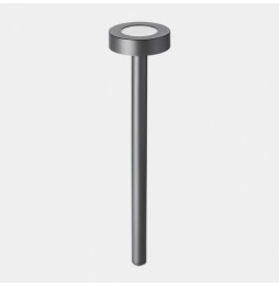 LedsC4 - Baliza IP66 Orbit 900mm cubierta de orificio grande LED 11.5 SW 2700-3200-4000K ON-OFF gris 858lm