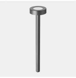 LedsC4 - Baliza IP66 Orbit 900mm cubierta de orificio grande LED 11.5 SW 2700-3200-4000K ON-OFF negro 858lm
