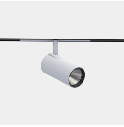 LedsC4 - Proyector Strom 55 LV 24 3000K CRI 90 39.1° ON-OFF blanco texturizado 2227lm