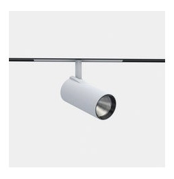 LedsC4 - Proyector Strom 55 LV 24 3000K CRI 90 39.1° ON-OFF blanco texturizado 2227lm