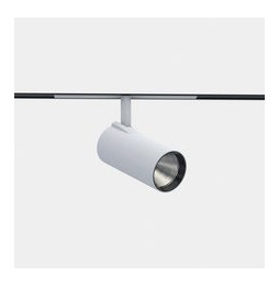 LedsC4 - Proyector Strom 55 LV 24 3500K CRI 90 18.8° ON-OFF blanco texturizado 2297lm