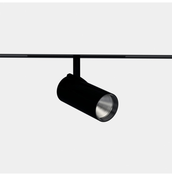 LedsC4 - Proyector Strom 55 LV 24 3500K CRI 90 23.1° ON-OFF negro texturizado 2275lm