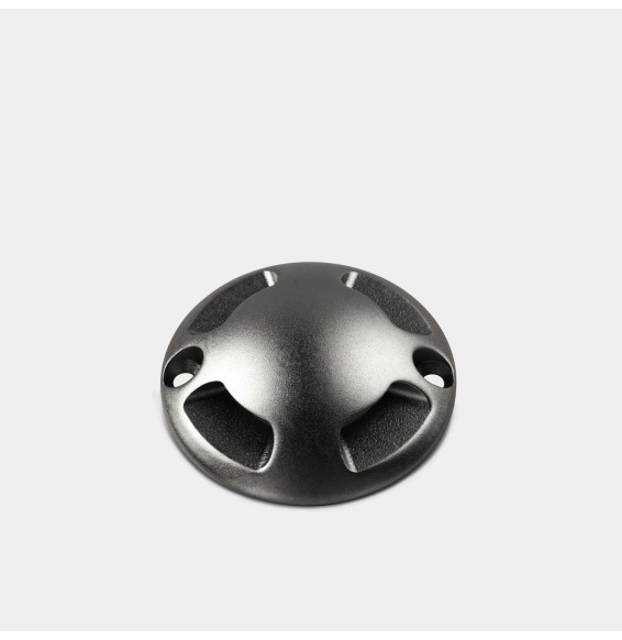 LedsC4 - Empotrable de suelo IP65-IP67 PIXEL FINISHES LED 3.4 3000K Gun Metal PVD 15lm