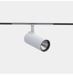 LedsC4 - Proyector Strom 55 LV 24 4000K CRI 90 39.1° Casambi blanco texturizado 2315lm