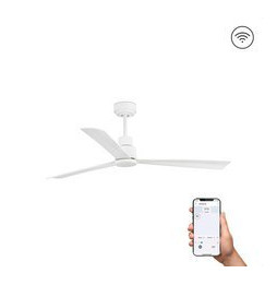 FARO - Ventilador NASSAU 1280mm 3 palas S/R blanco