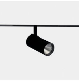 LedsC4 - Proyector Strom 55 LV 24 3500K CRI 90 18.8° ON-OFF negro texturizado 2297lm