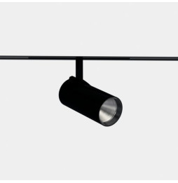 LedsC4 - Proyector Strom 55 LV 24 3000K CRI 90 39.1° ON-OFF negro texturizado 2227lm