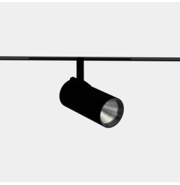 LedsC4 - Proyector Strom 55 LV 24 3000K CRI 90 39.1° DALI negro texturizado 2227lm